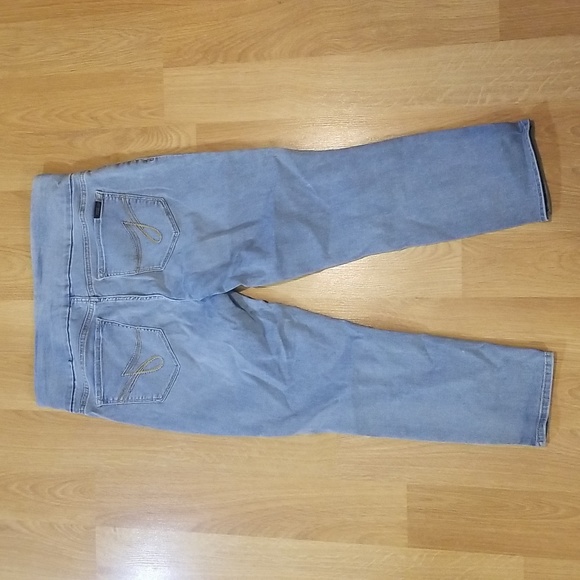 Jordache light blue stretch jeggings size large EUC - Picture 7 of 10